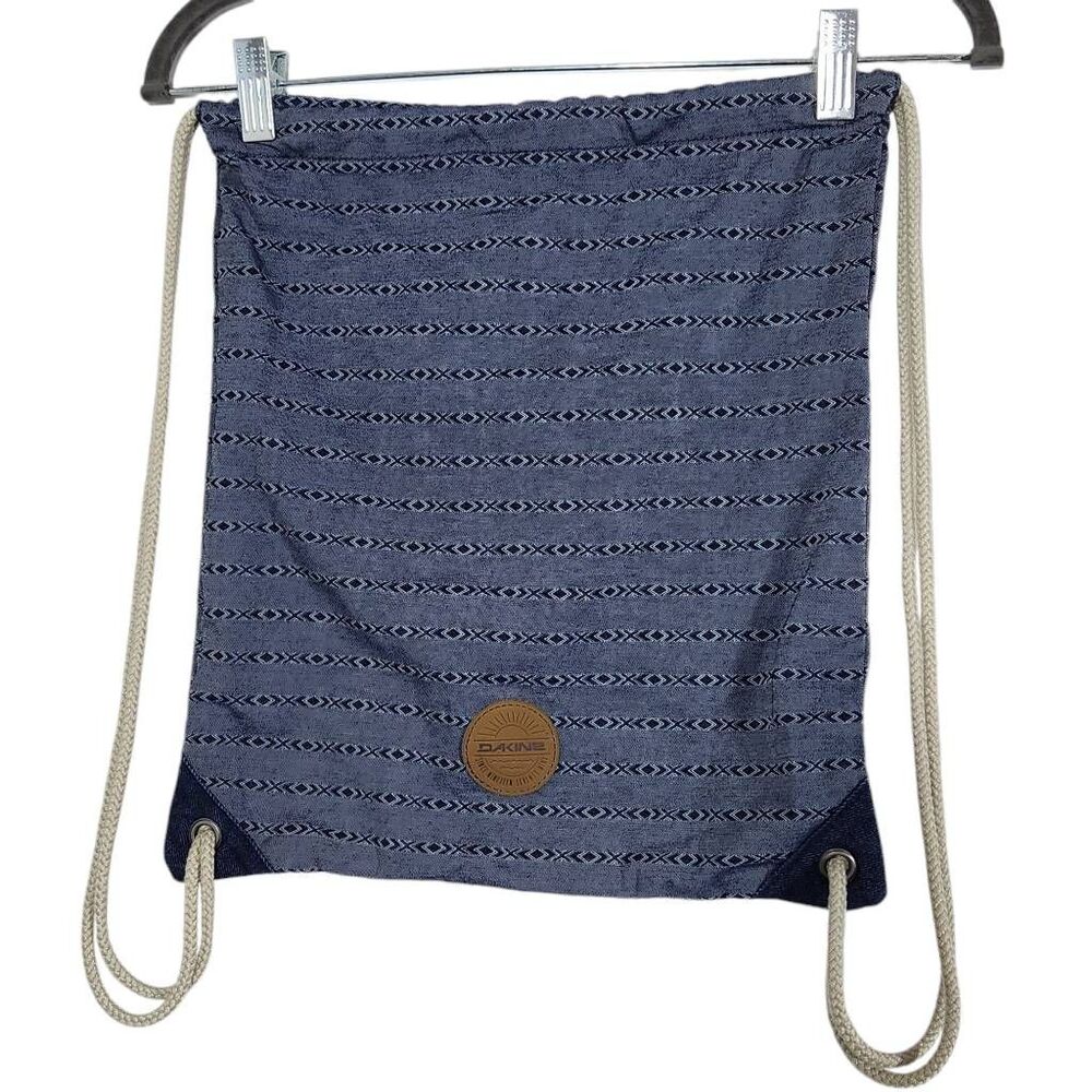 Dakine Drawstring Backpack Blue Dakine Cotton Boho Drawstring Bag